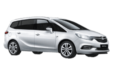 Van Hire Knaresborough - Vauxhall Zafira 5 + 2 - Minibus hire Knaresborough